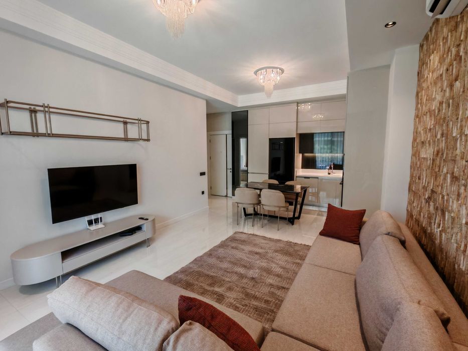 Аренда апартаментов в комплексе с аквапарком 5* в Тюрклер, Алания