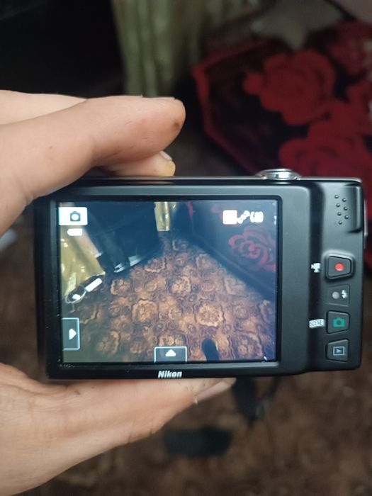 Фотоаппарат Nikon coolpix s6150 с чехлом, зарядка и карта памяти 8GB