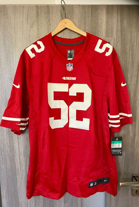 Koszulka do futbolu amerykańskiego Nike NFL 49ers on field XL Nowa