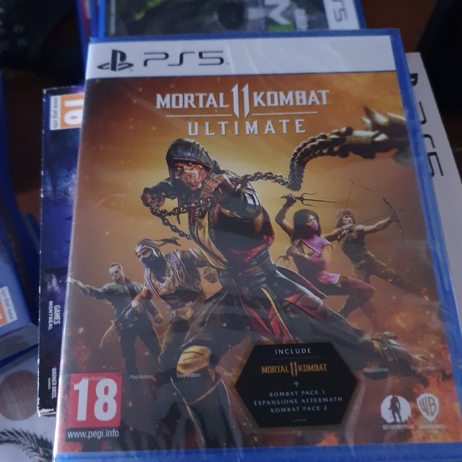 Mortal kombat 11 ultimate PS5,