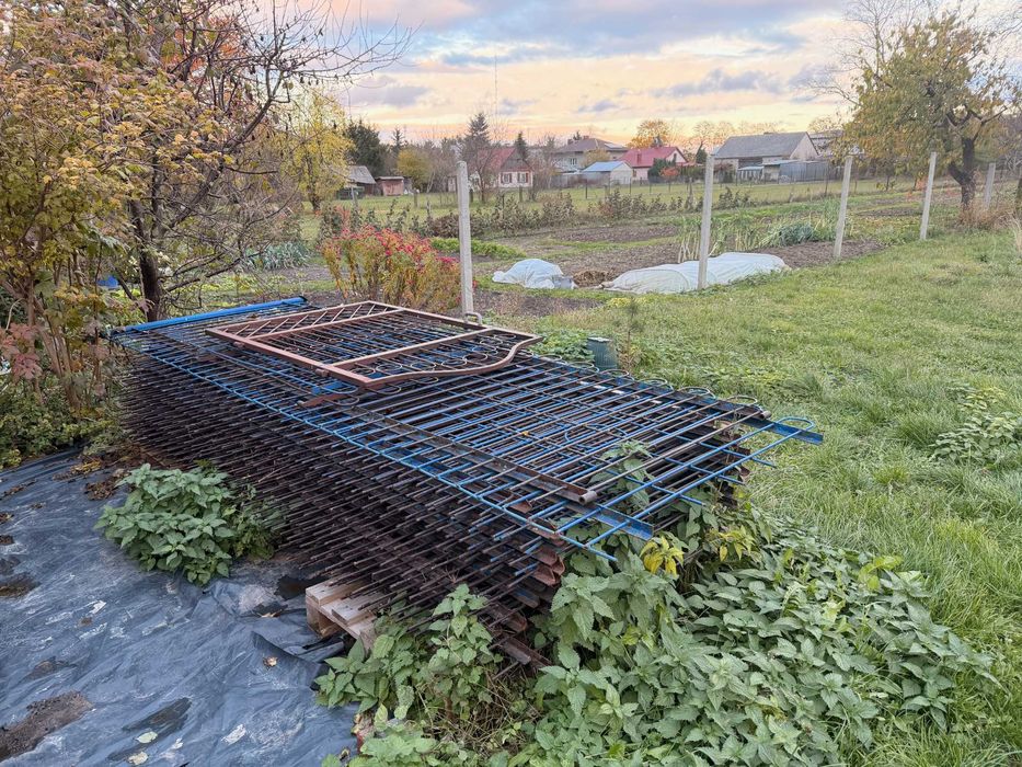 Ogrodzenie z drutu 8 mm