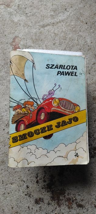 Stary zabytkowy kolekcjonerski komiks Paweł szarlota smocze jajo 1987