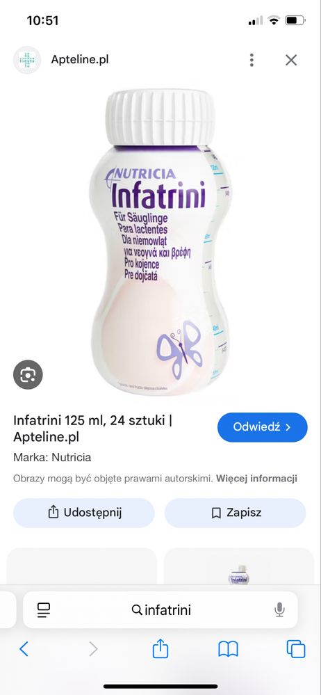 Infatrini 5 kartonow
