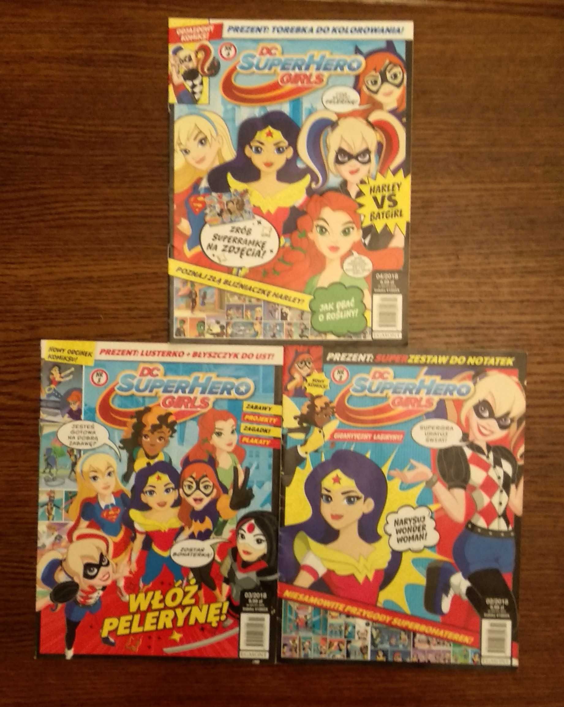 6 x magazyn "DC Superhero Girls"