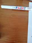 Caneta  de tinta branca para pintar pneus