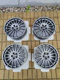 17" 5x100 Oz Superturismo Grafit Satynowy Vw Skoda Audi Śliczne.