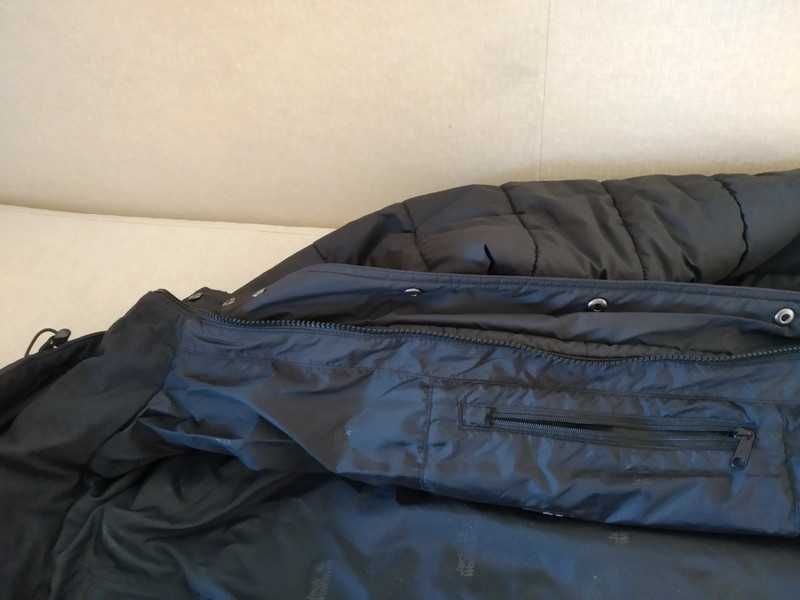 Jack wolfskin stormlock jacket parka kurtka męska zimowa ocieplana
