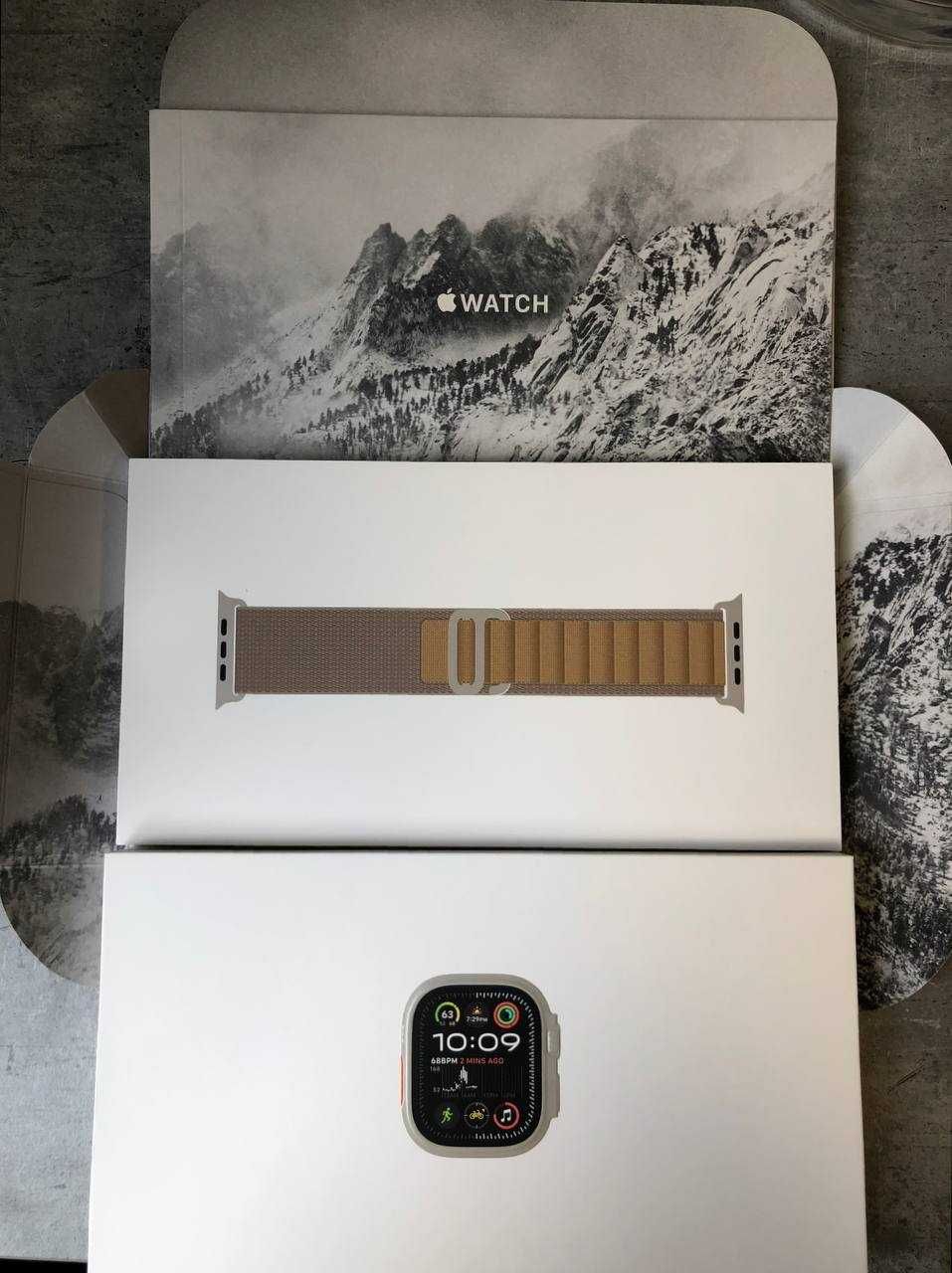 Apple Watch Ultra 2 49 mm / Natural Titan / Nowy / A2986. VAT 23%