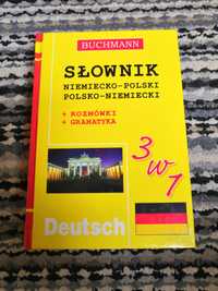 Słownik języka niemieckiego niemiecko-polski polsko-niemiecki Buchmann