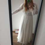 Sukienka, suknia ślubna boho, rustykalna, Rivia Dama Couture 40