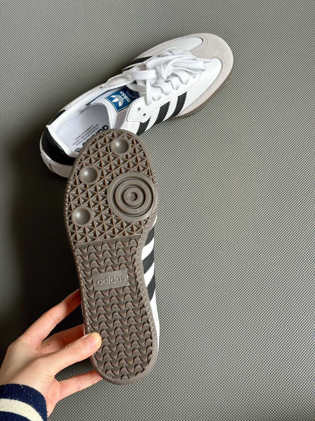 Nowe\B75806*adidas^SambaOG*|Biały ButyUnisexTrampki.42.5
