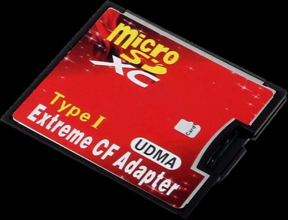 Картридер Compact Flash под microSD. и под SD