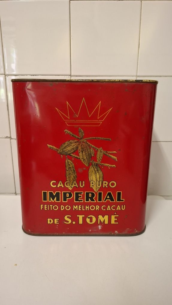 Lata antiga Cacau Puro Imperial