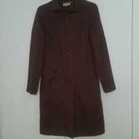 Granatowy płaszczyk Massimo Dutti roz. 38