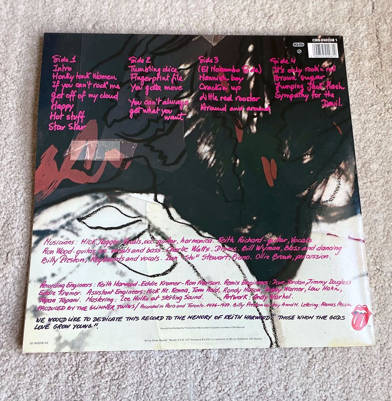 Rolling Stones - Love You Live (disco de vinyl)