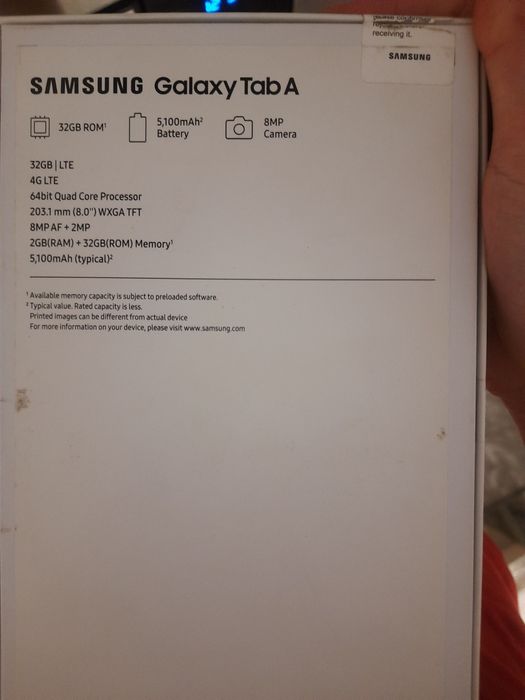 Samsung SM-T295 LTE/WIFI 2gb/32gb