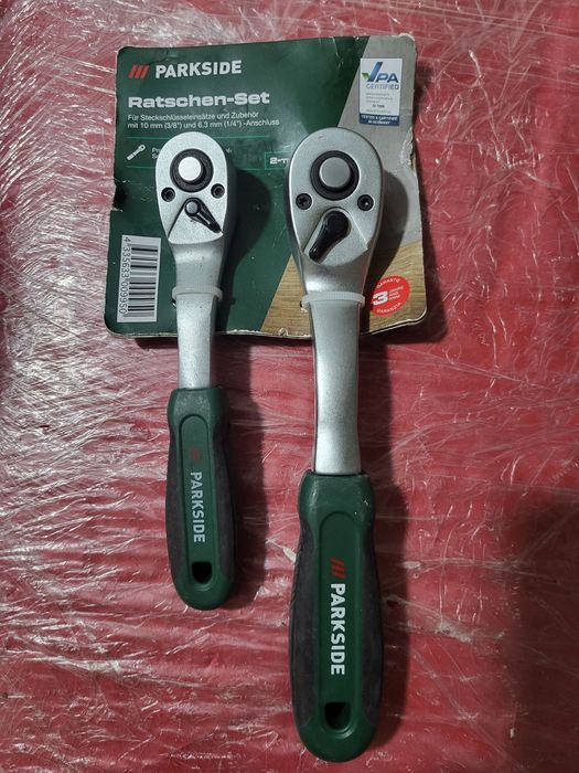 Набір тріскачки/тріскачки/головкових ключів PARKSIDE