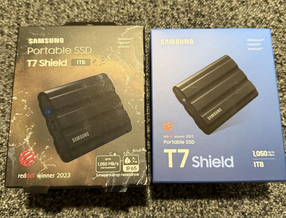 Samsung t7 shield 1tb ssd novo selado com garantia