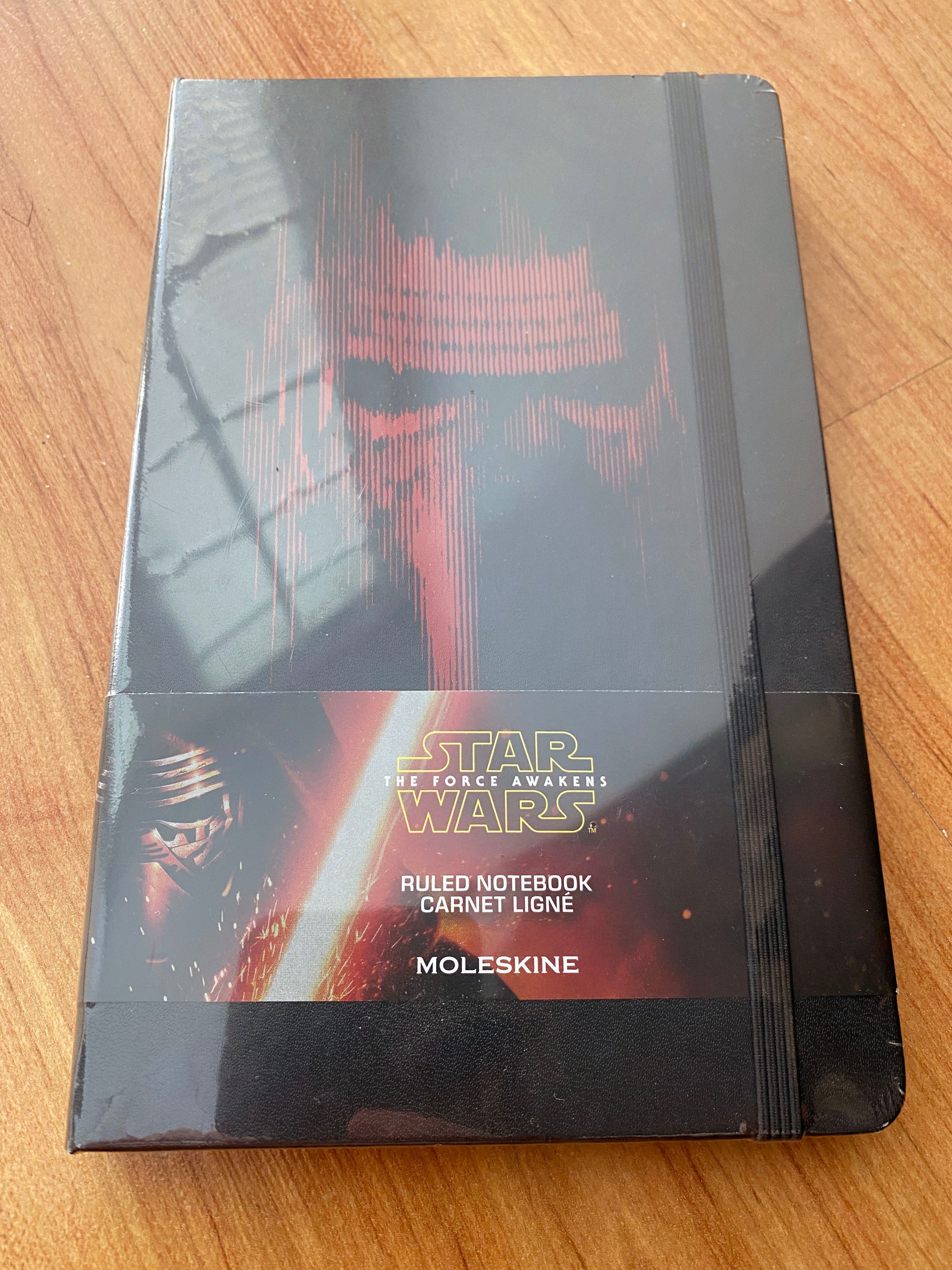 Moleskin Star Wars Kylo Ren (Ed. Limitada) - Novo e Selado