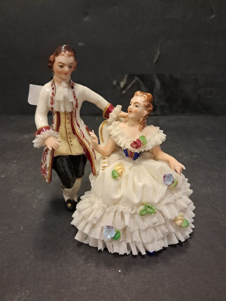 Escultura em porcelana Alemã