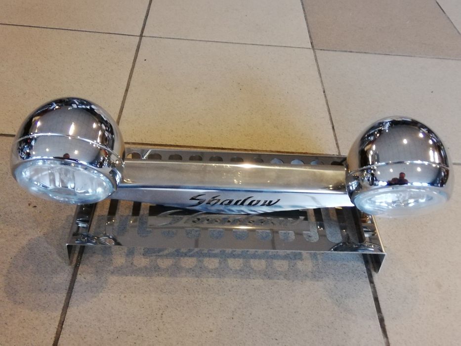 Lightbary lampy plus osłona chłodnicy Honda Shadow 125