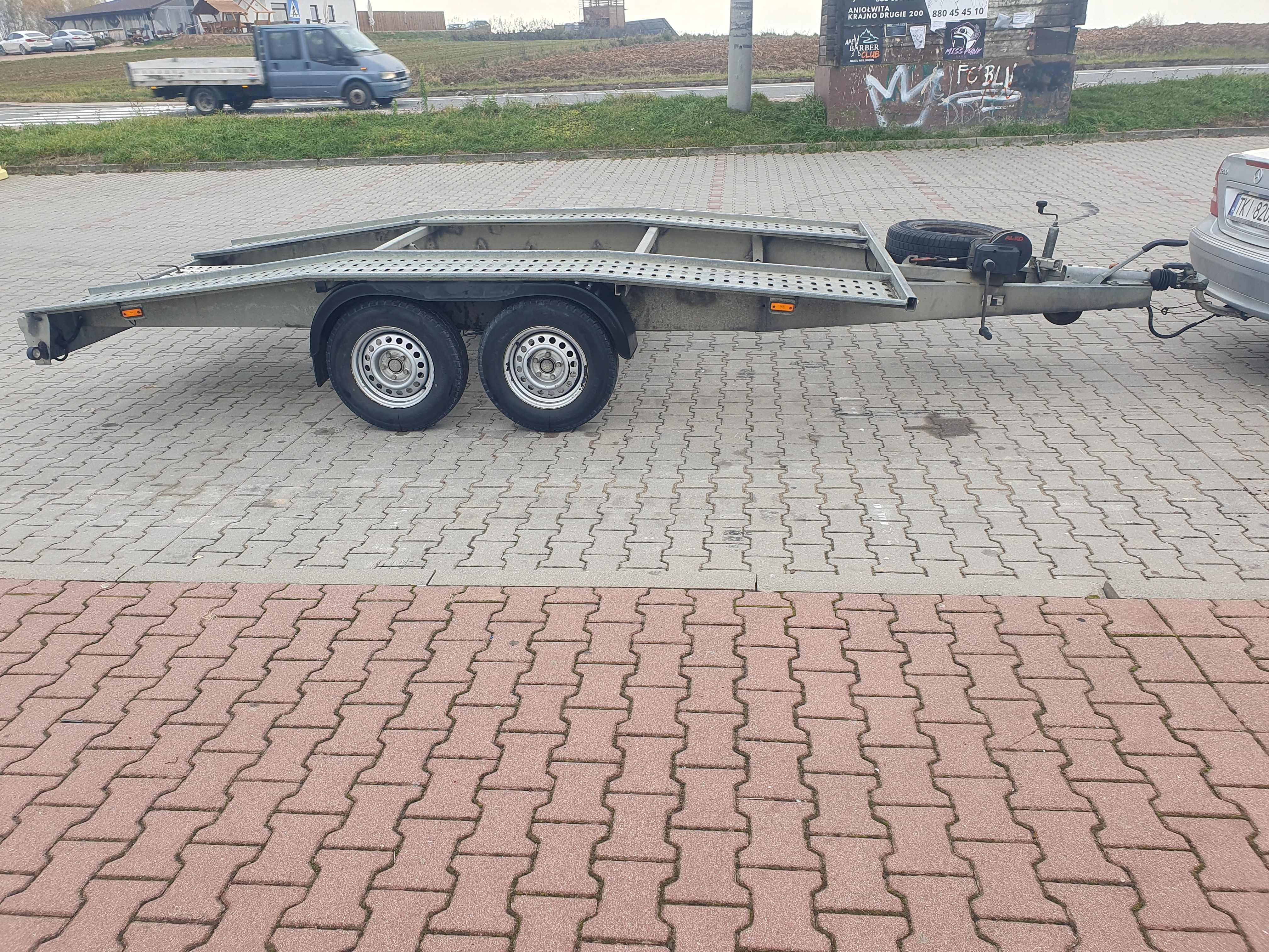 Laweta, przyczepa TA-NO  dł.4m