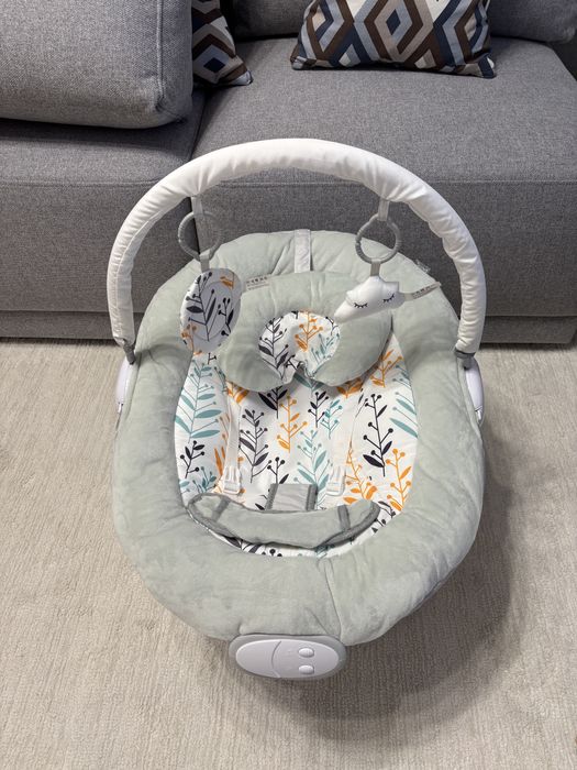 Дитячий шезлонг-гойдалка smiki