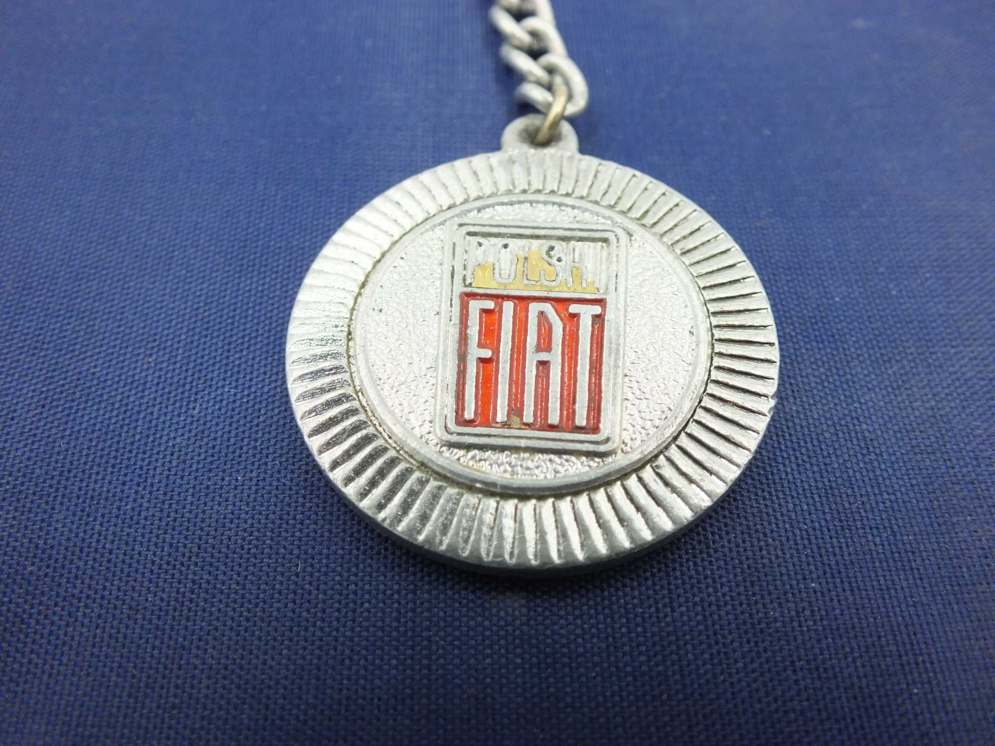 Brelok Polski Fiat aluminiowy