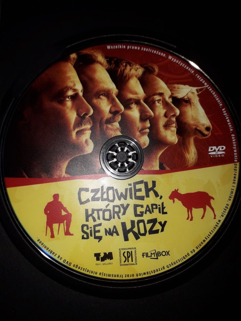 Człowiek Który Gapił się na Kozy dvd