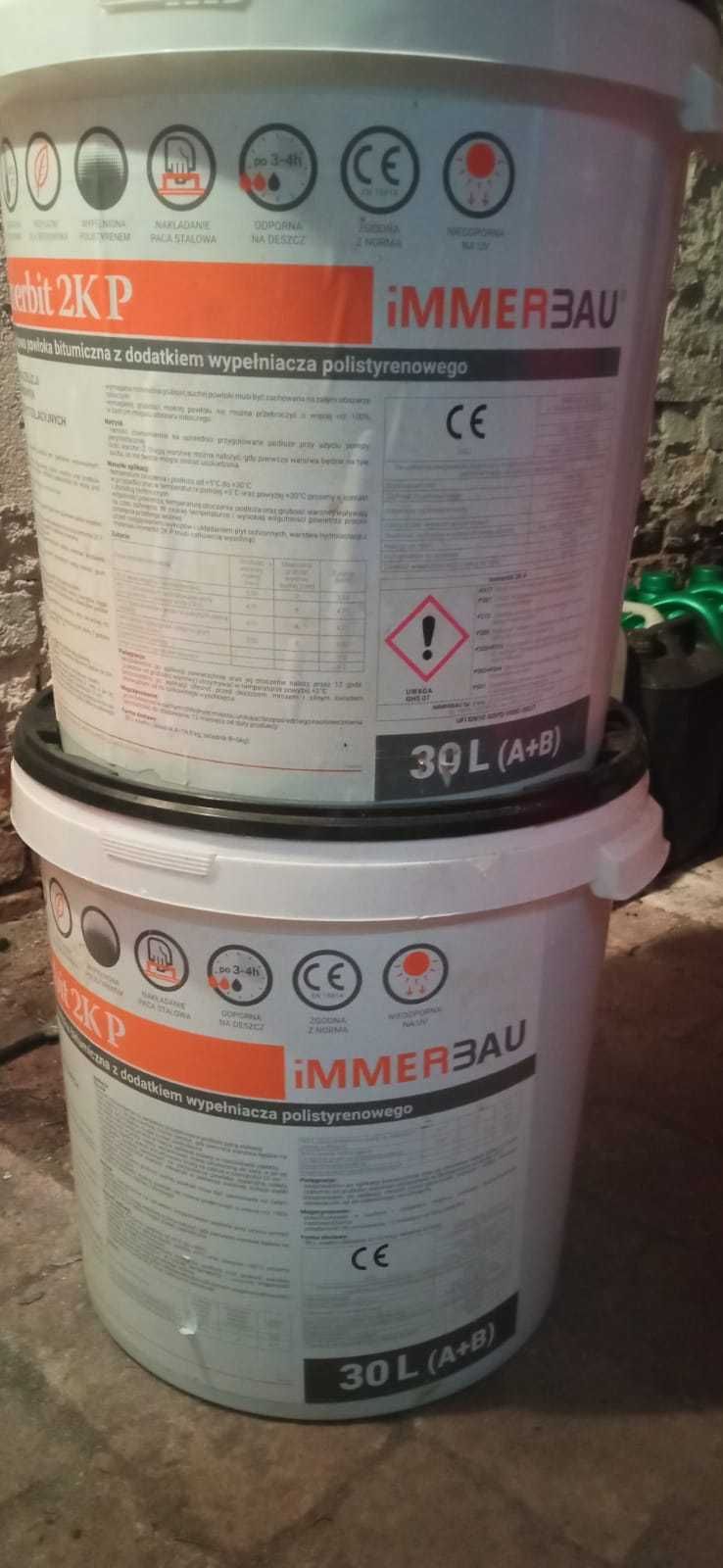 Immerbit 2KP 30kg - dwuskładnikowa izolacja bitumiczna - SUPER CENA!!!