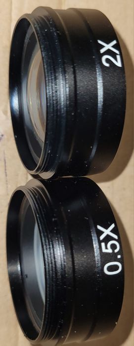 Линза Барлоу 2х для объектива или микроскопа.