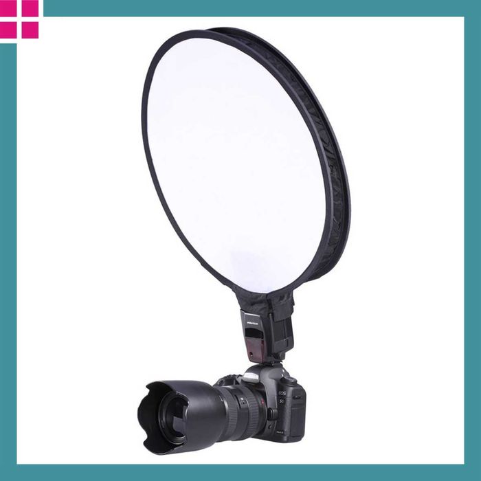 Рассеиватель софтбокс для портативной вспышки 40 см