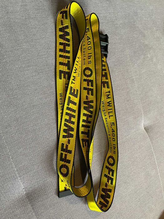 Off White Belt Pasek design 200cm