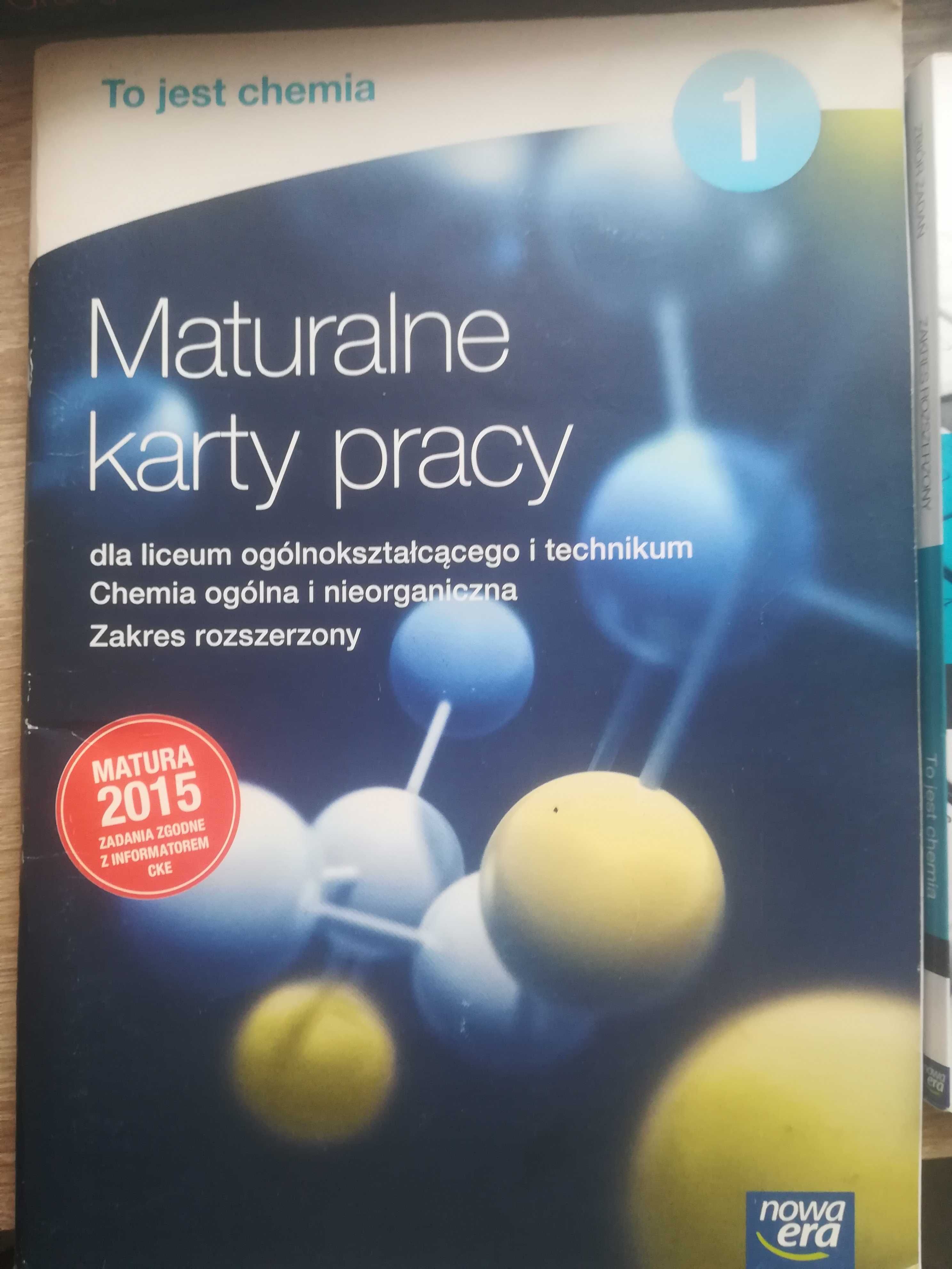 Maturalne karty pracy chemia