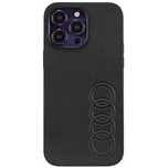 Etui Audi Synthetic Leather Na Iphone 14 Pro Max - Czarne