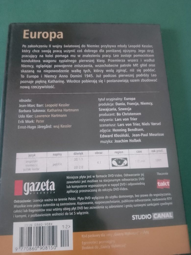 Film DVD Europa II wojna światowa