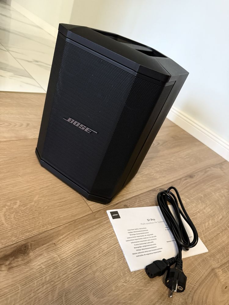 Glosnik PA Bose S1 pro z akumulatorem, bezprzewodowy