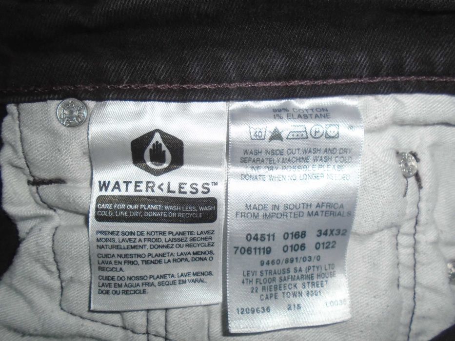 Джинсы Levis 511 USA W34-32 L32-30