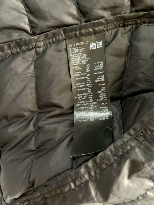 Бомбер Uniqlo S куртка пуфер