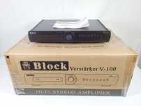 Block V100 wzmacniacz Niemiecki solidny pilot karton instrukcja