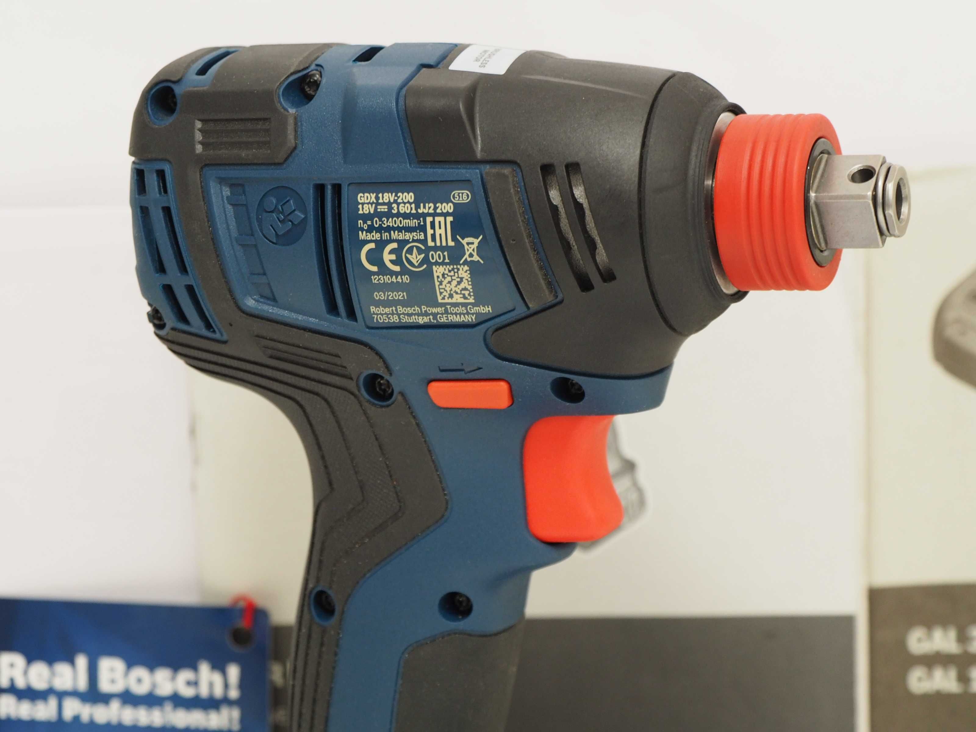 BOSCH GDX 18V-200 klucz zakrętarka 1/2''  +bateria 18v 6ah wurth bti