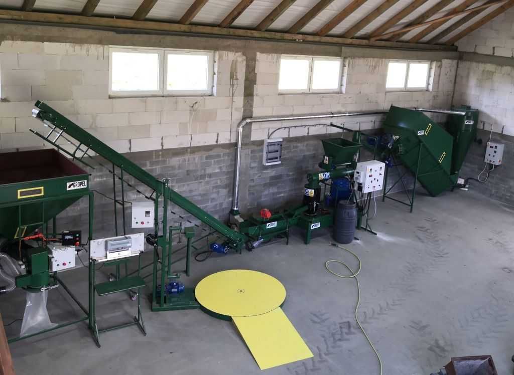 Peleciarka 22 kW, Linia do pelletu, Granulator PB-22, polska produkcja