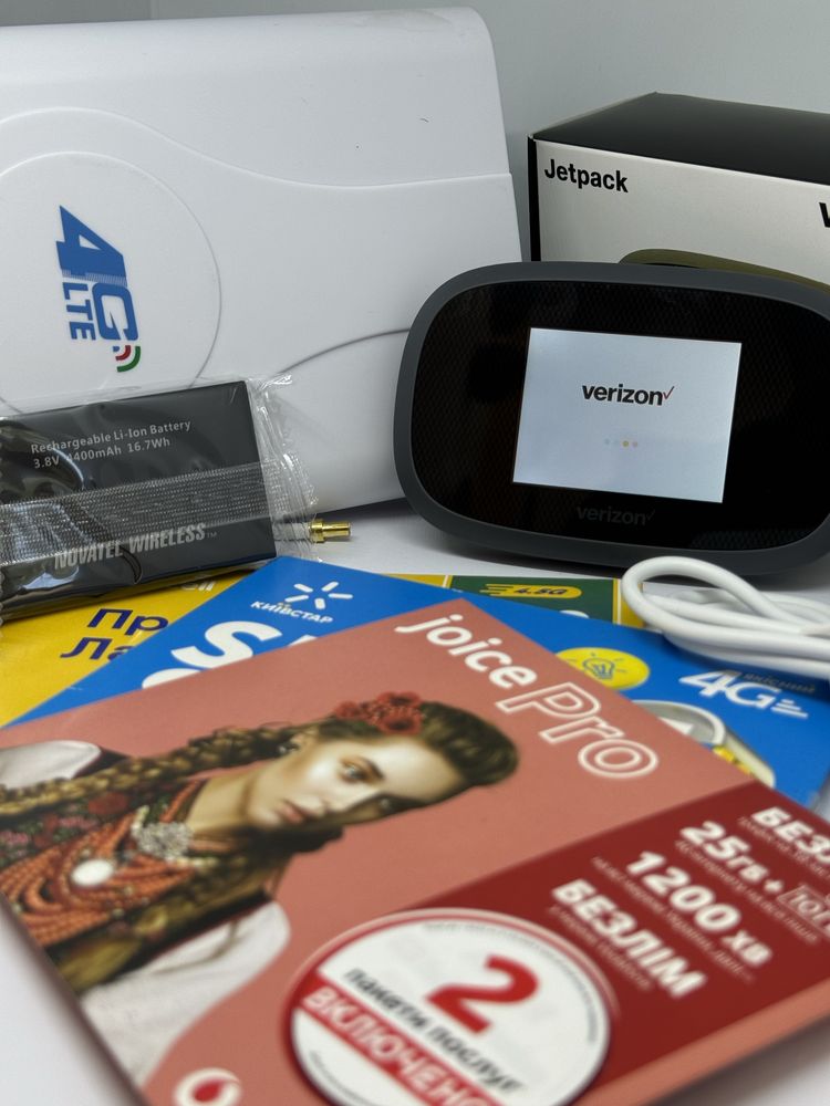 Комплект 8800L+Антена 88dBi+безліміт Novatel Mifi Mimo Пакет