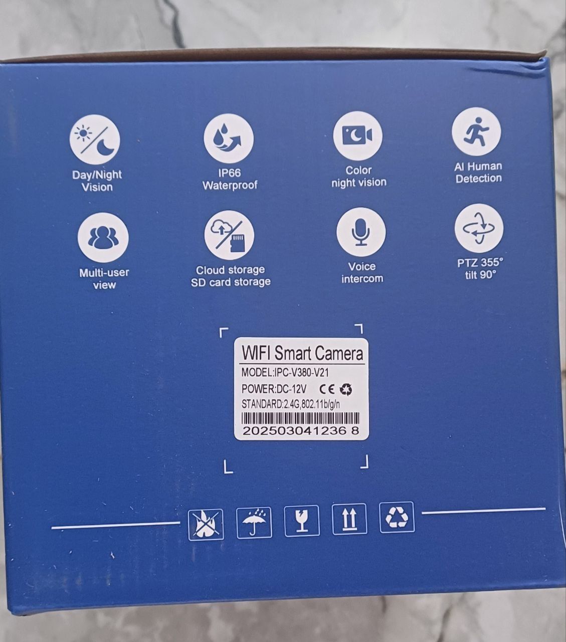 Поворотная Wifi камера
видеонаблюдения