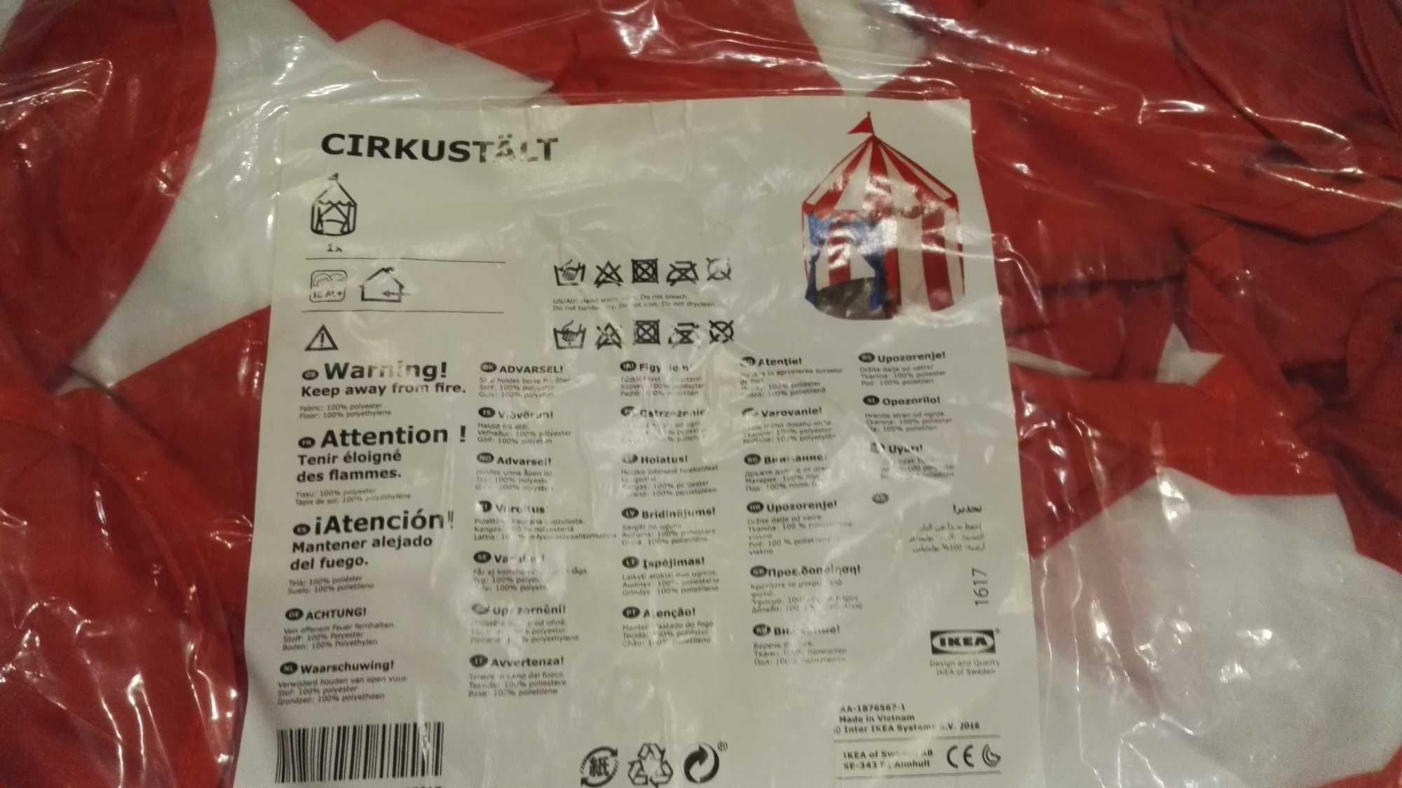 fotel rozkładany i namiot  Ikea