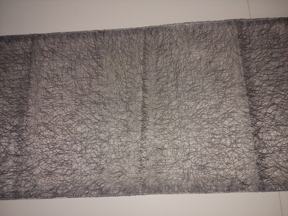 Bieznik/Serweta 35x 180 cm szary że srebrna nitka nowy home&you
