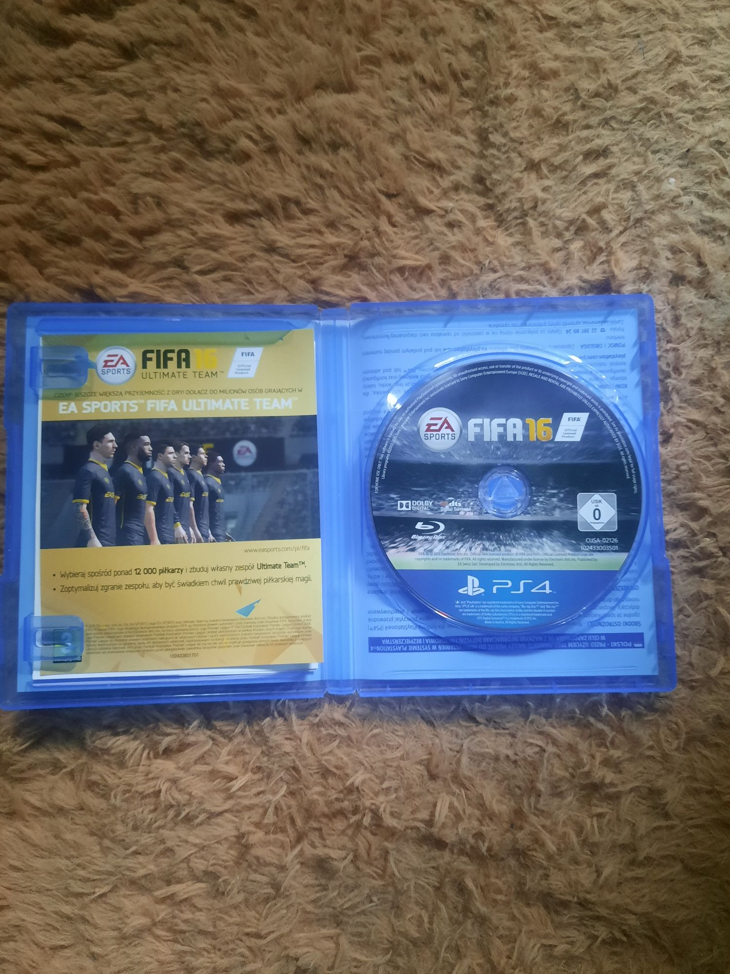 Gra na konsolę PS4 FIFA 16