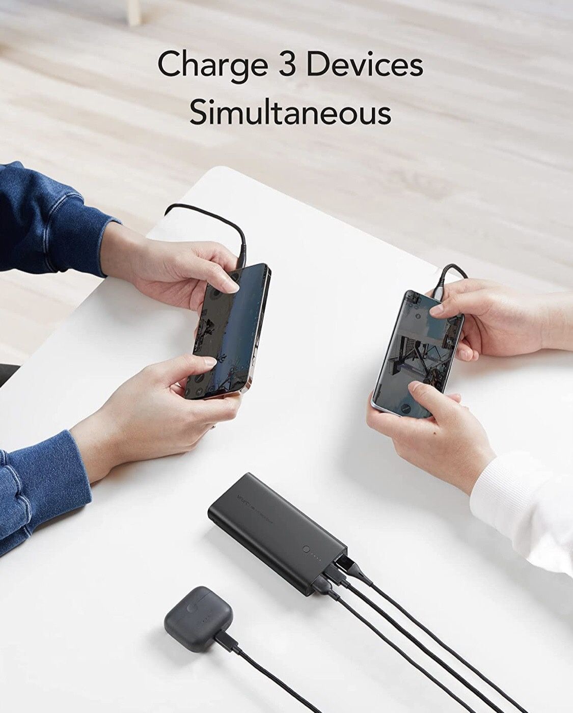 НОВИНКА павербанк VRURC 10000 mAh pover Bank