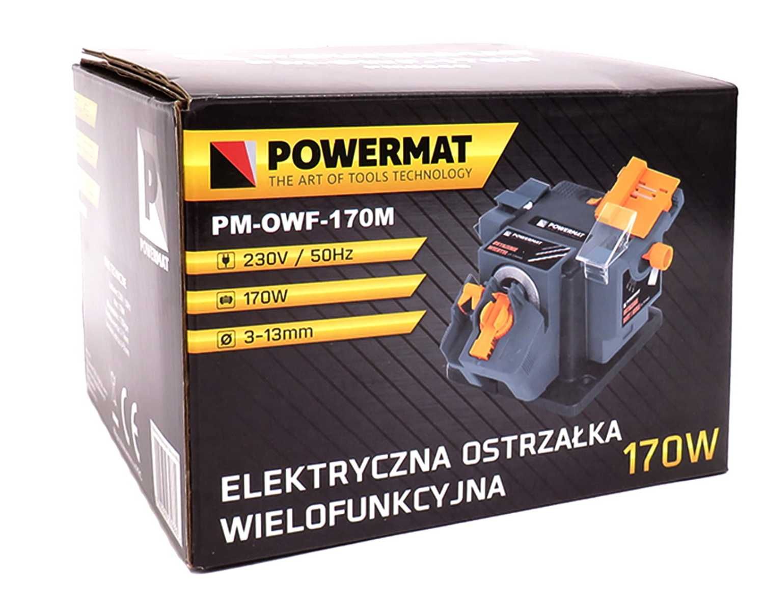 ELEKTRYCZNA Ostrzałka 3w1 170W Do Noży Nożyczek Wierteł Profesjonalna