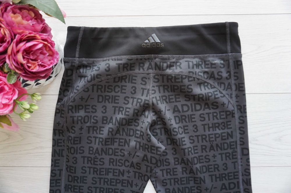 legginsy logowane~ Adidas r.170~ 14-15 lat